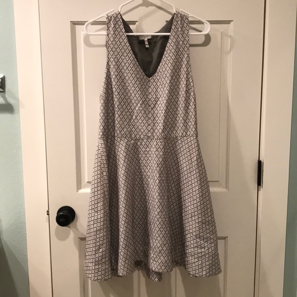 White and Grey Sundress